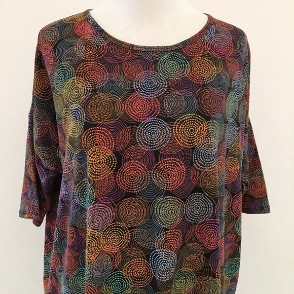 LulaRoe Psychedelic Irma Blouse size S - Picture 2 of 6